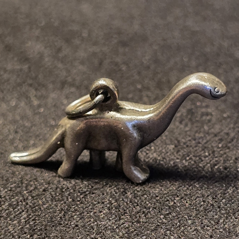 Sterling Silver Dinosaur Charm